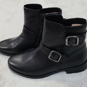 Naturalizer Ankle Bootie Black Leather